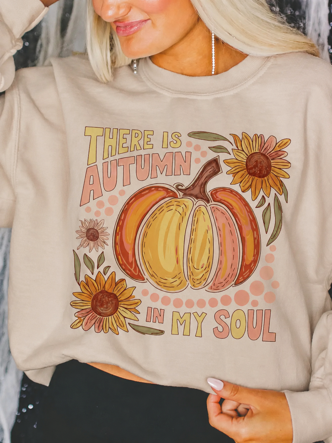 J Coons Autumn Soul Crystal Tee