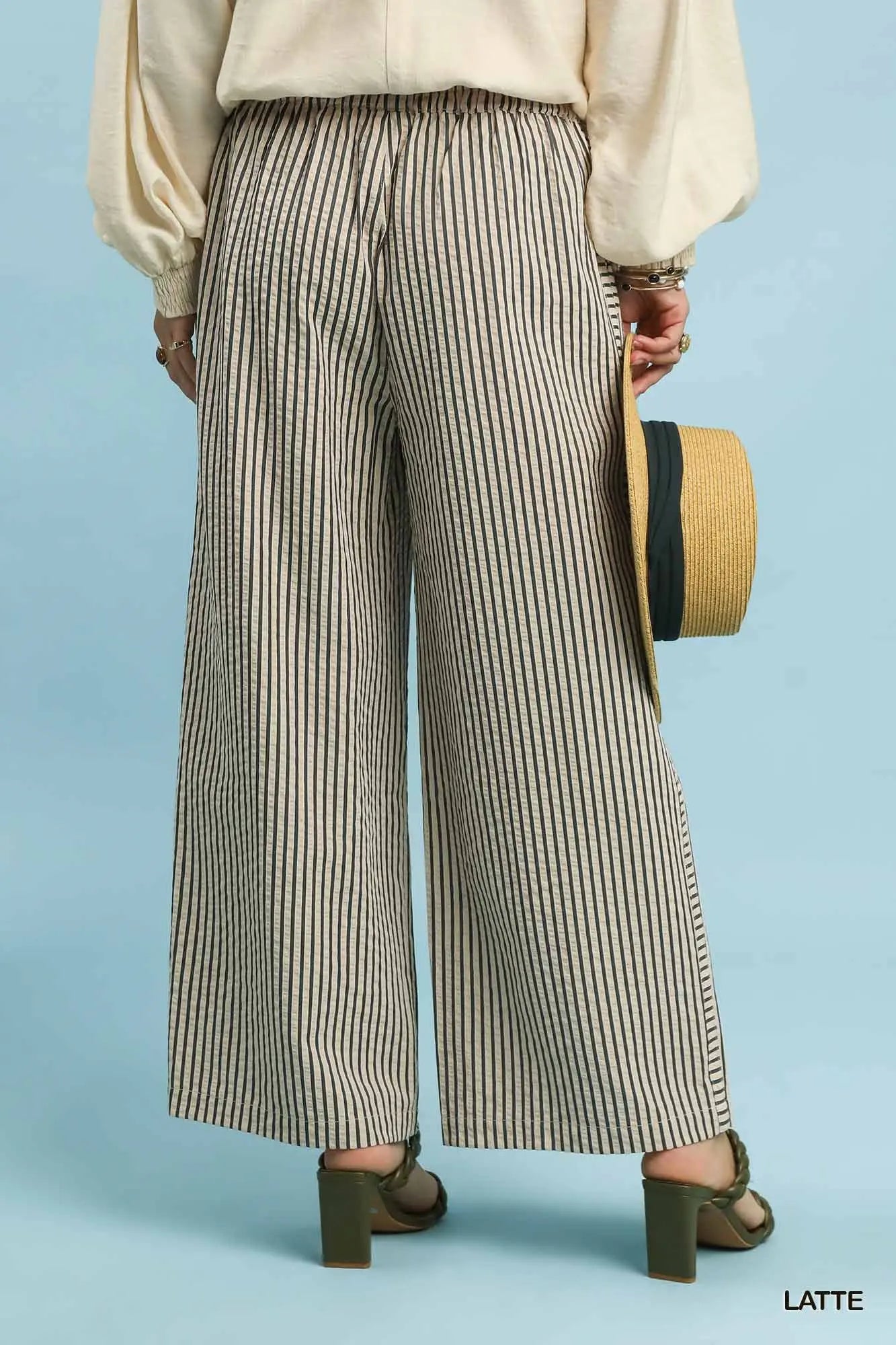 UMGEE Latte Stripe Pants