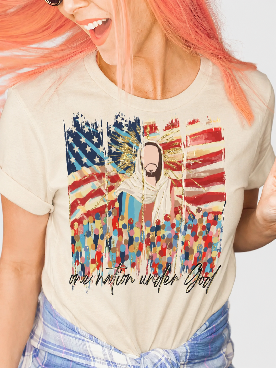 J Coons One Nation Under God Tee