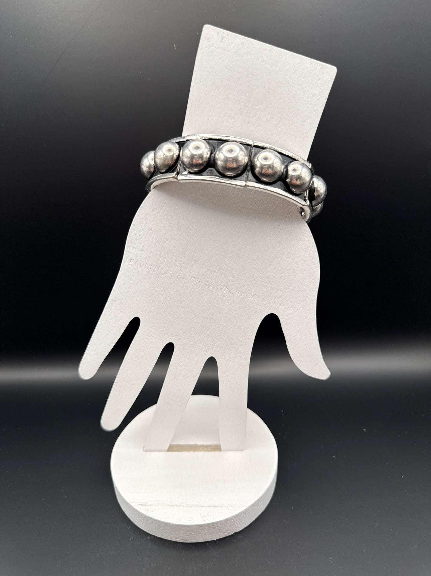 ALICE Silver Bubble Bracelet Large