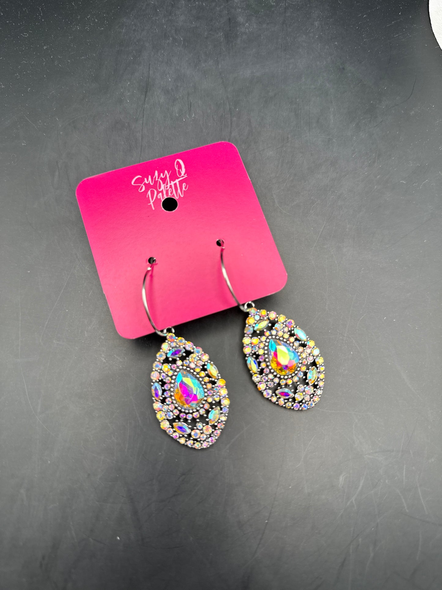 ALICE AB Stone Earrings