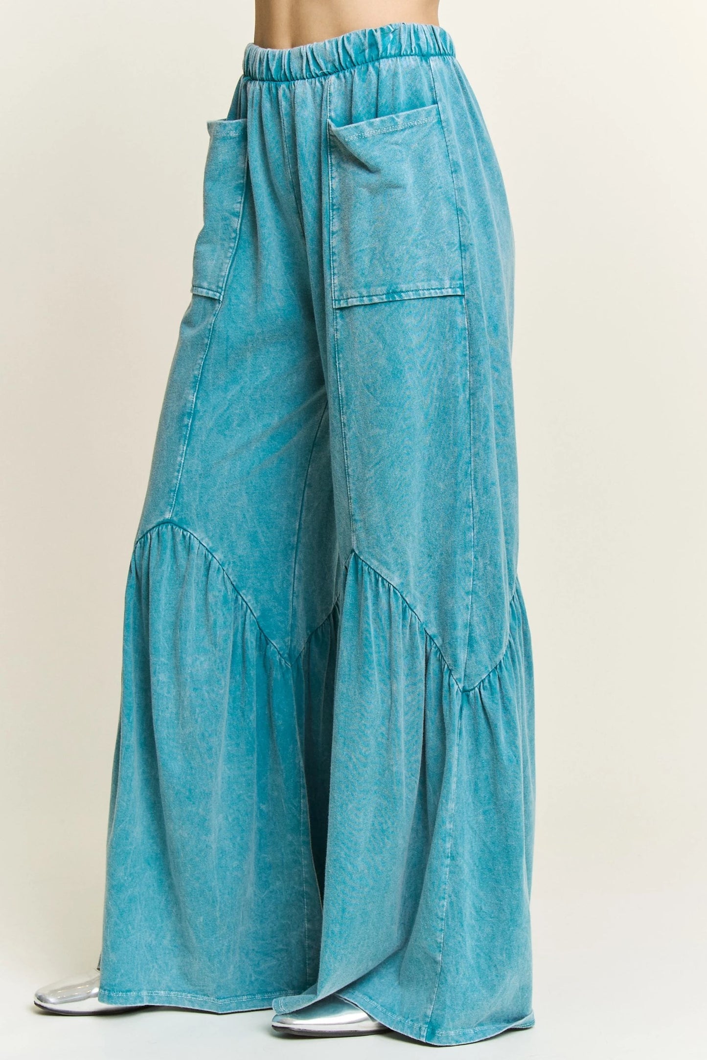 J Her Teal Flower Set
