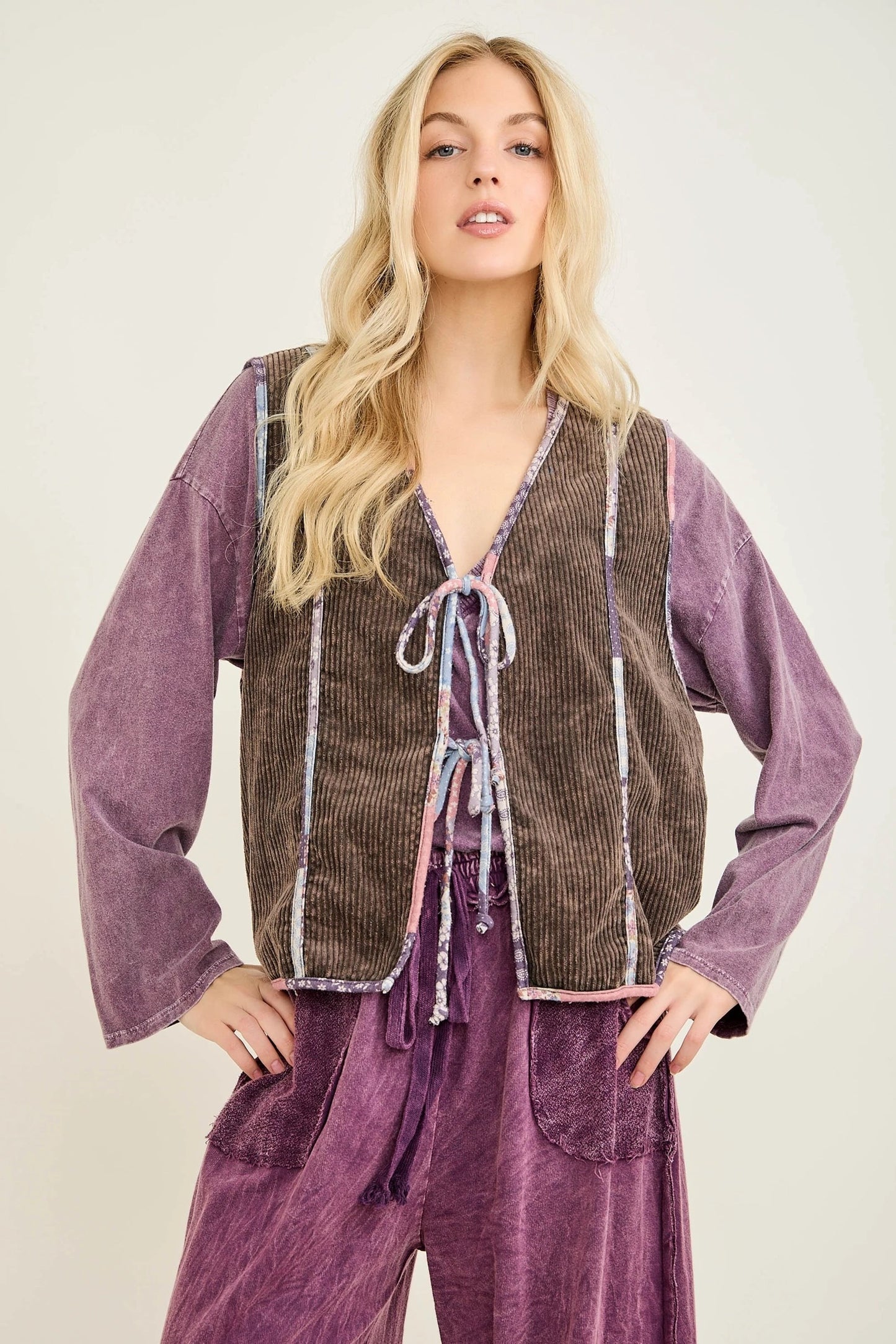 J HER Ash Oak Vest