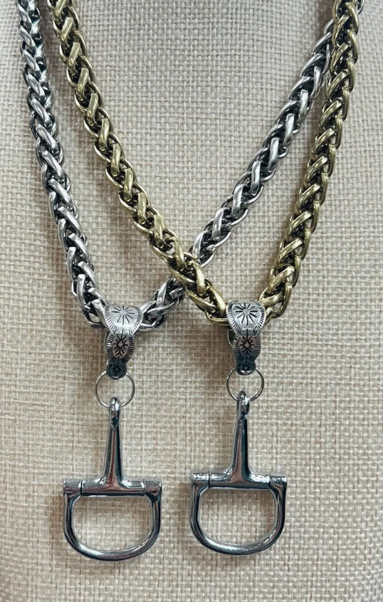 Snaffle Bit Necklace