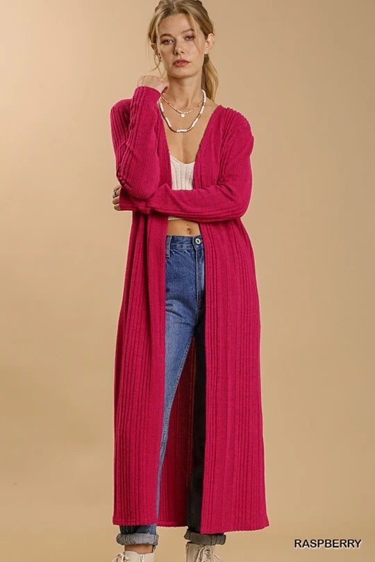 UMGEE long pink duster