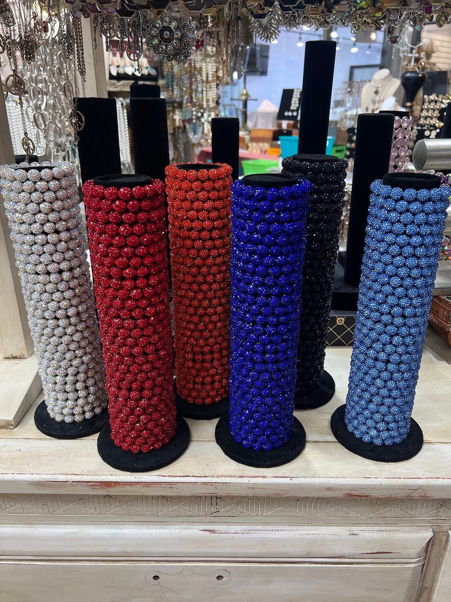 Rhinestone Beaded Bracelets