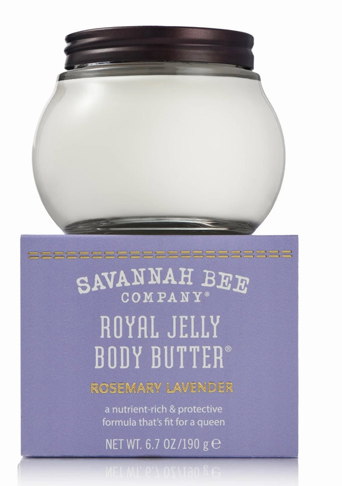 Savannah Bee Company Rosemary Lavender Royal Jelly Body Butter