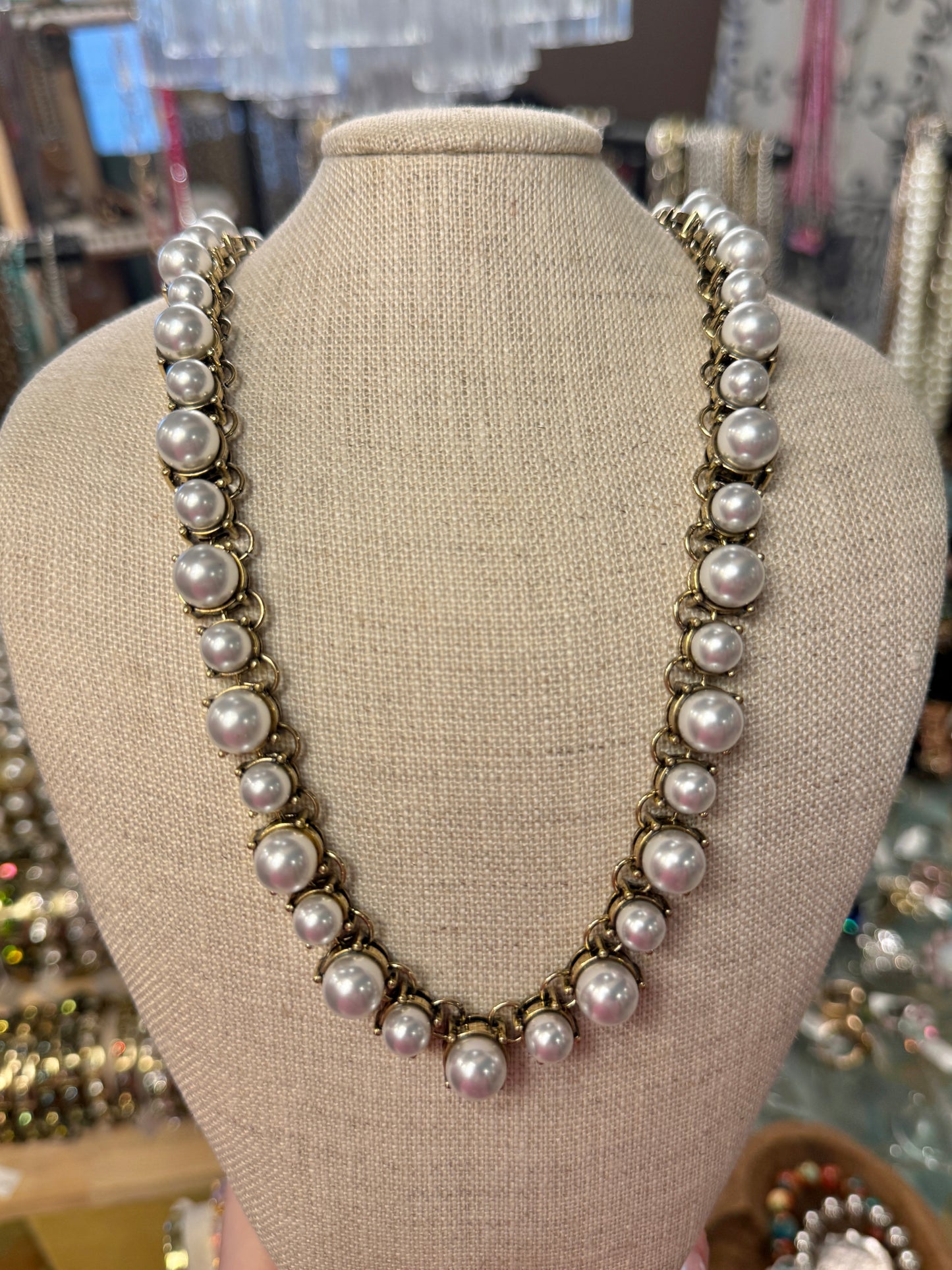 Pearl Single Strand Necklace