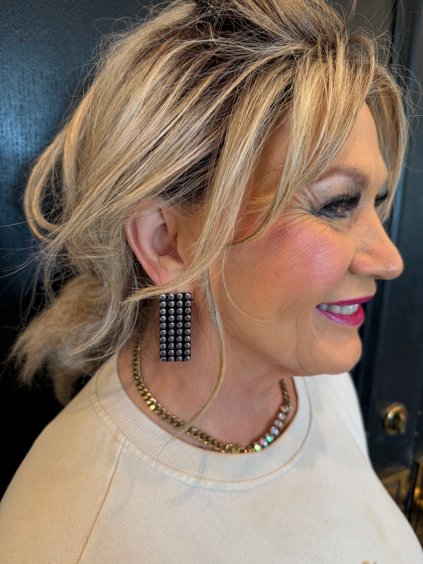 ALICE Rectangle Bubble Earrings