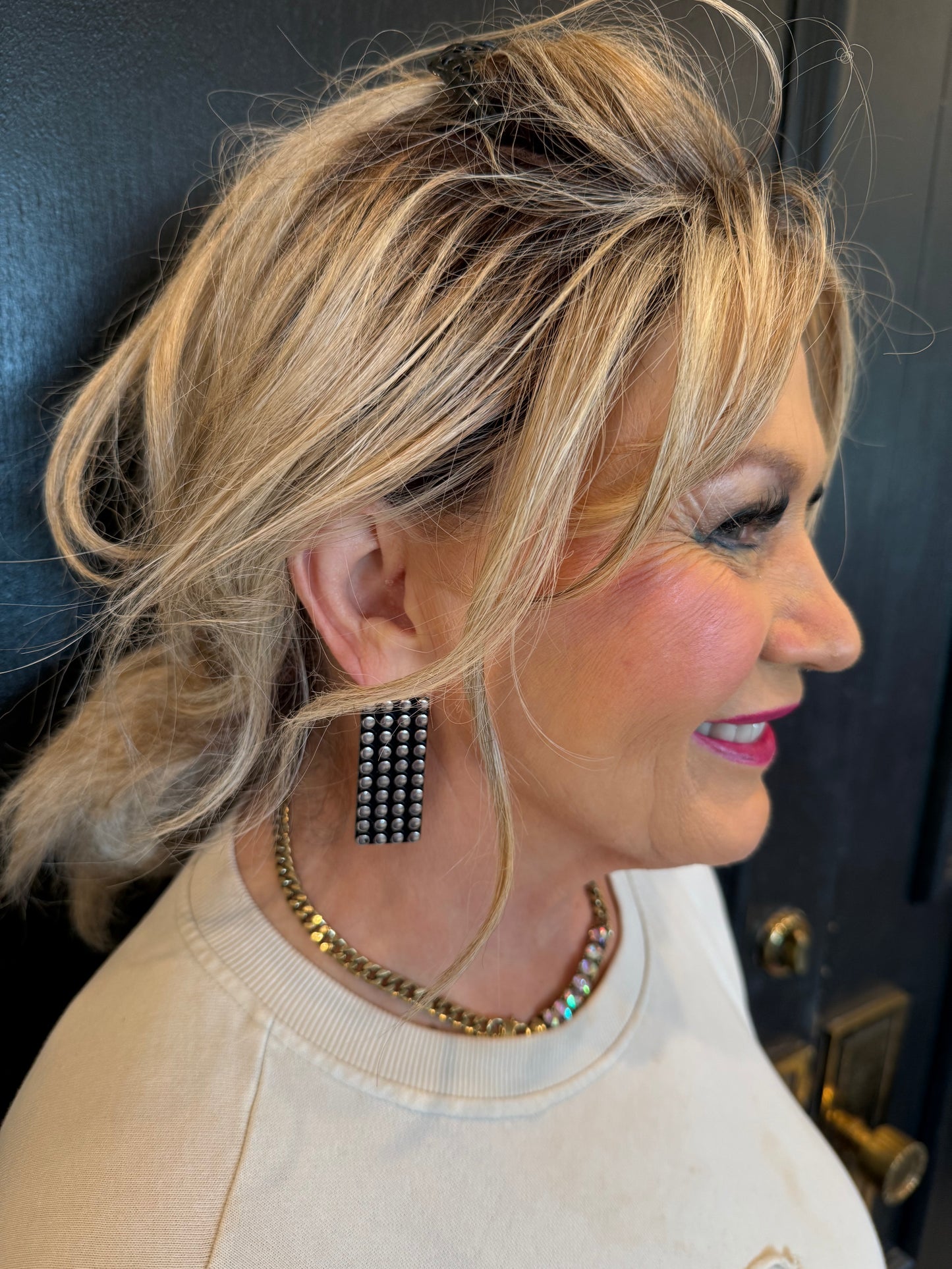 ALICE Rectangle Bubble Earrings