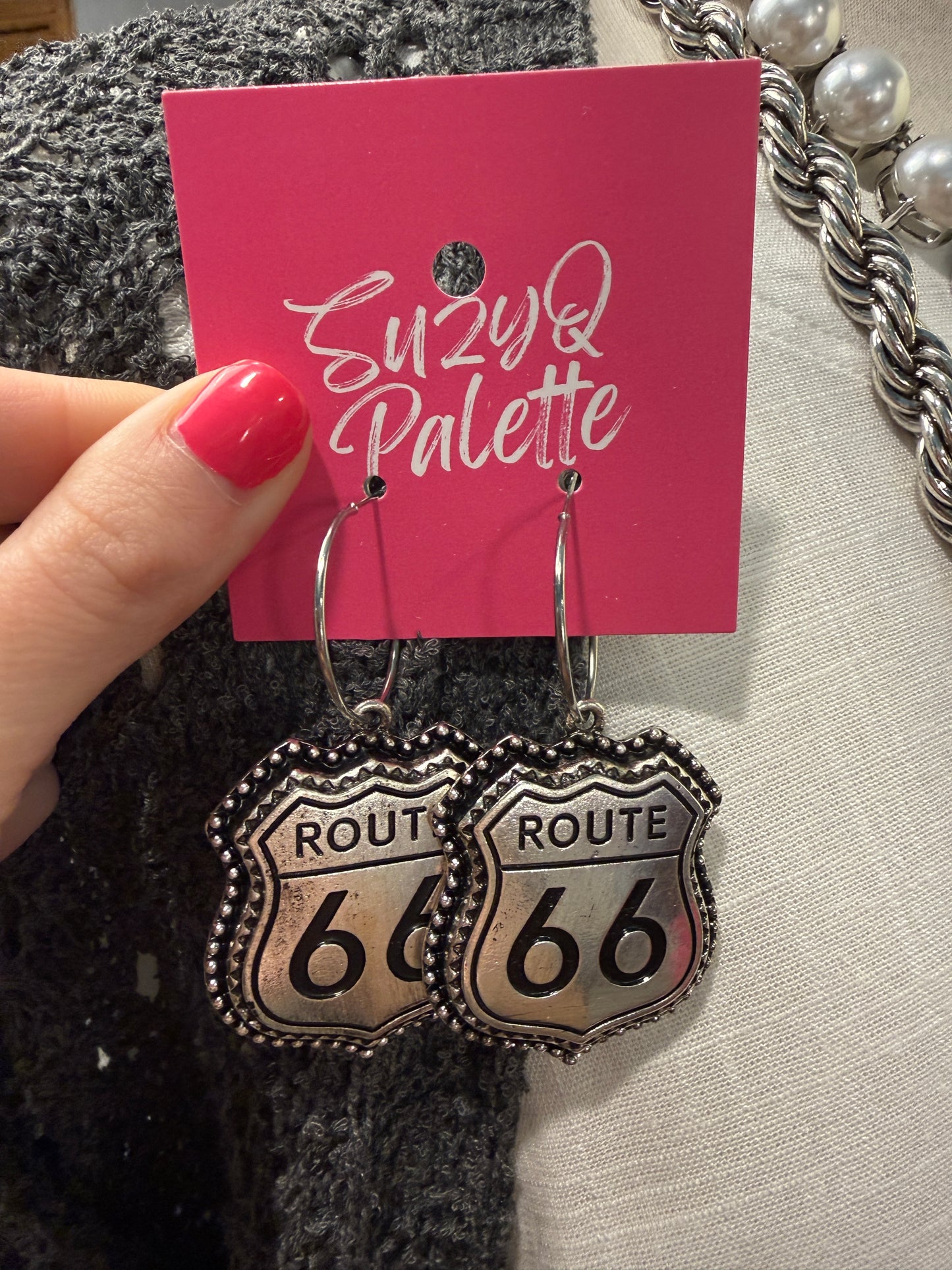 Route 66 Earrings
