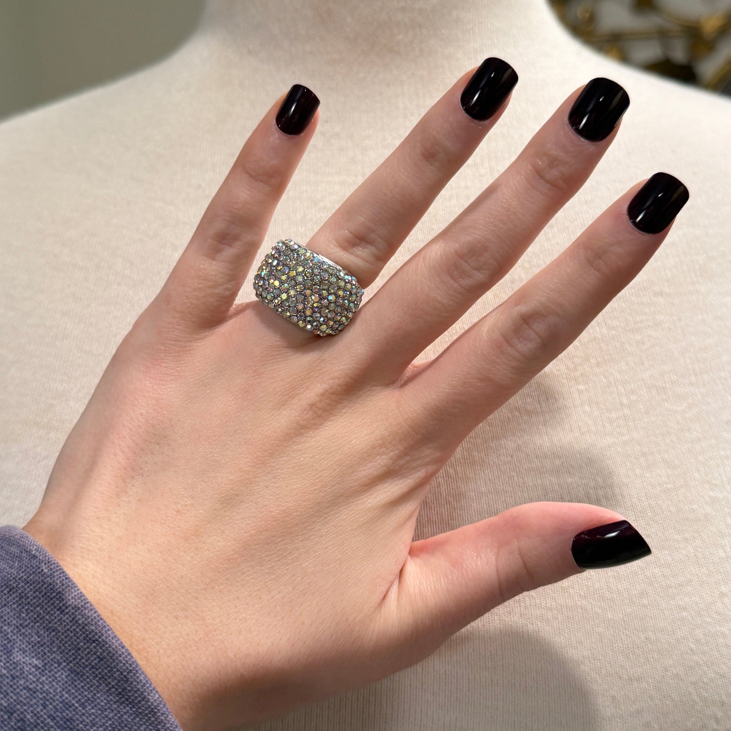 ALICE Crystal Stretch Ring