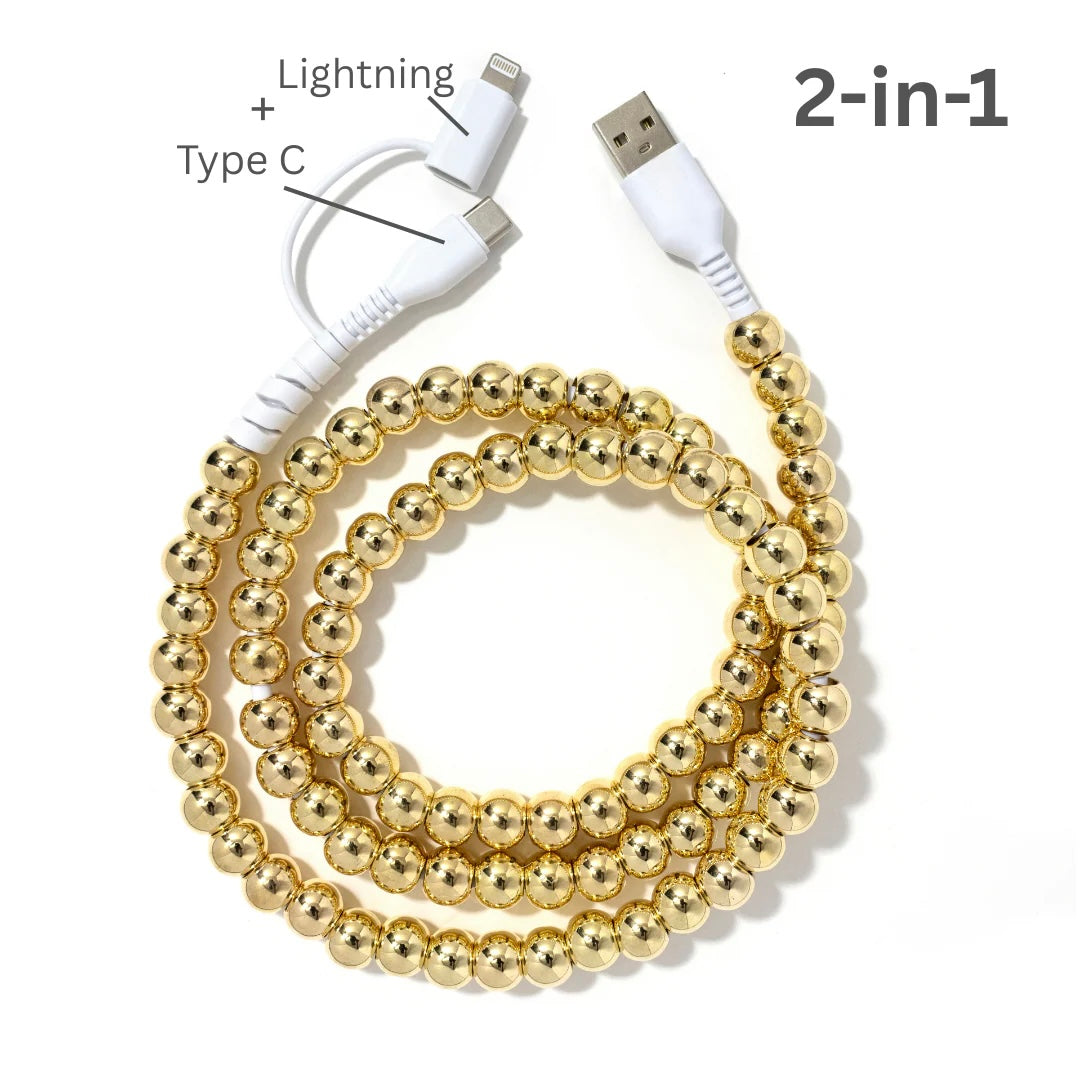 Gold Phone Charger