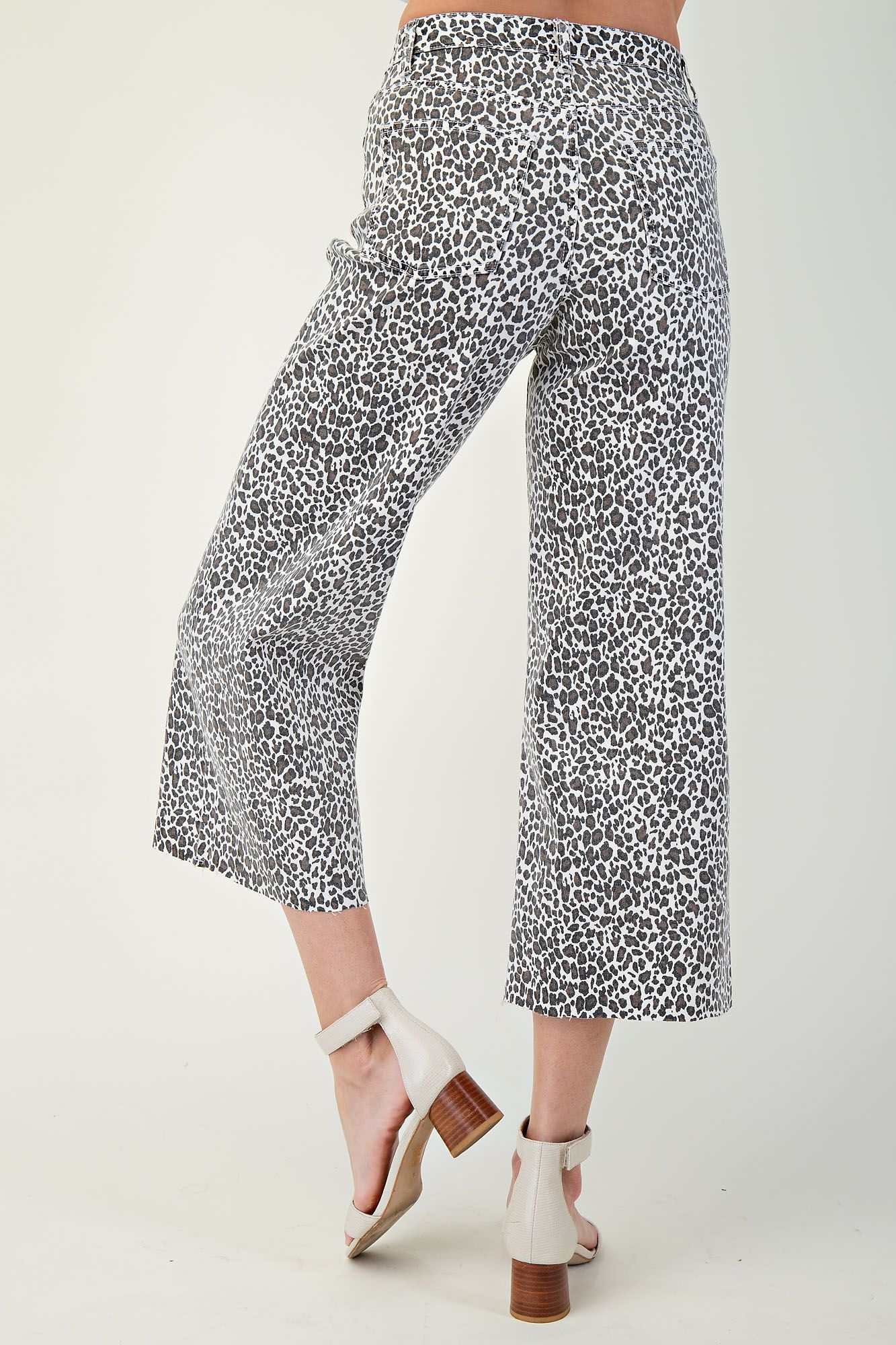 EASEL Animal Printed Pants