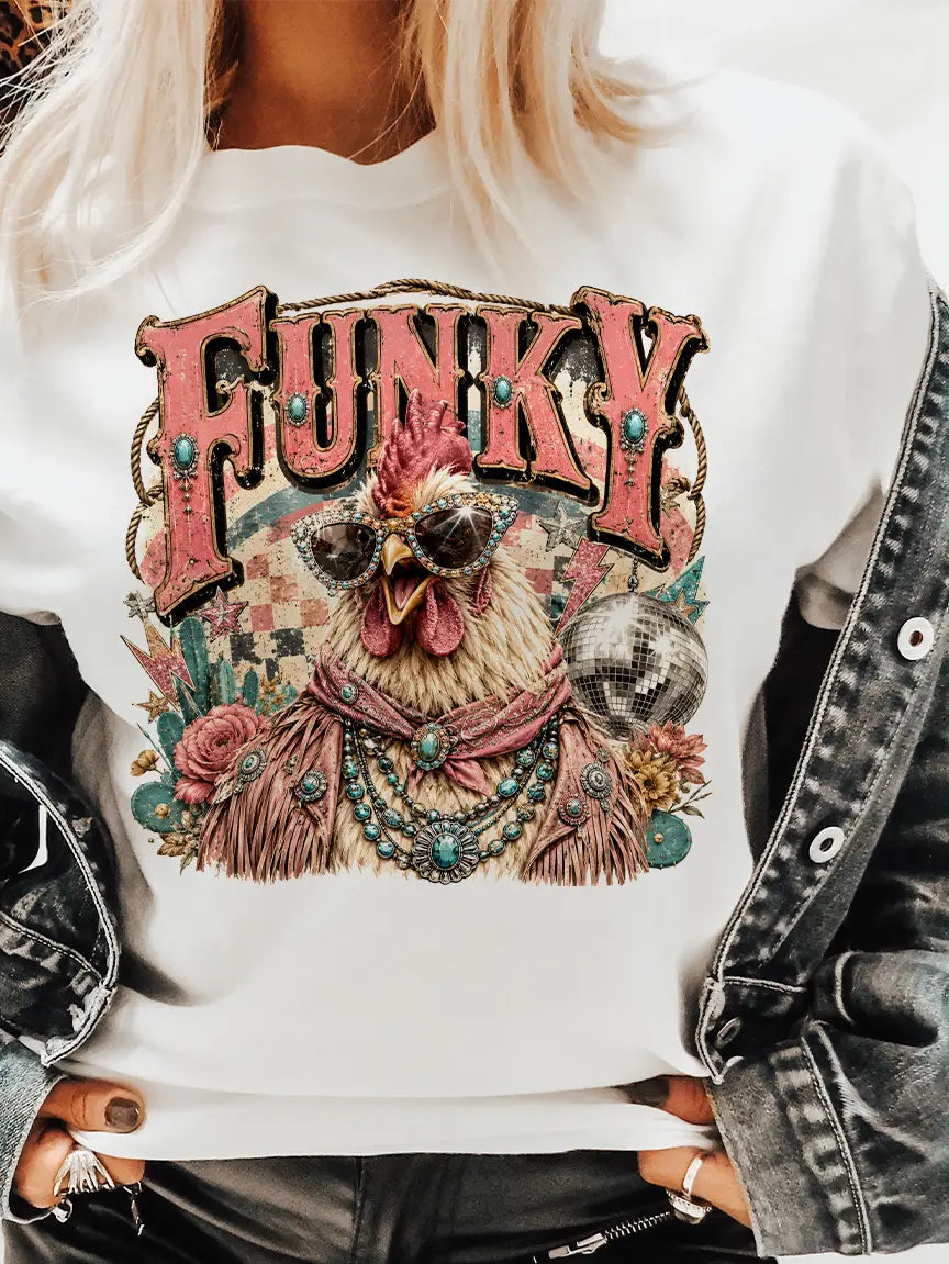 J Coons Funky Chicken Tee