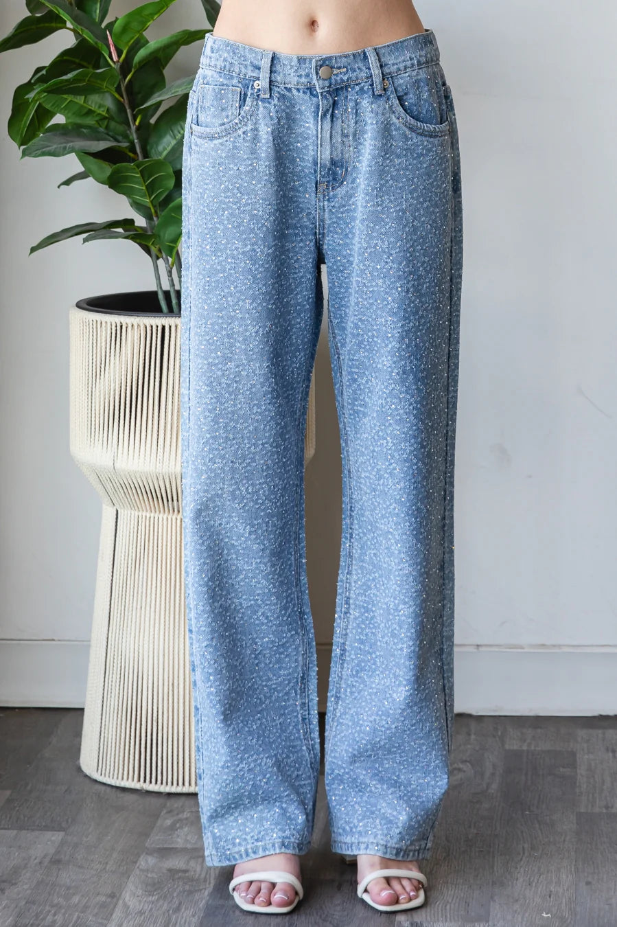 OLI & HALI Crystal Shine Jeans