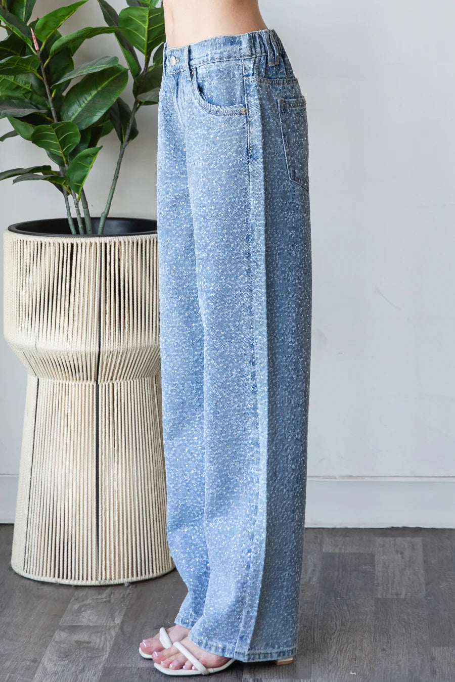 OLI & HALI Crystal Shine Jeans