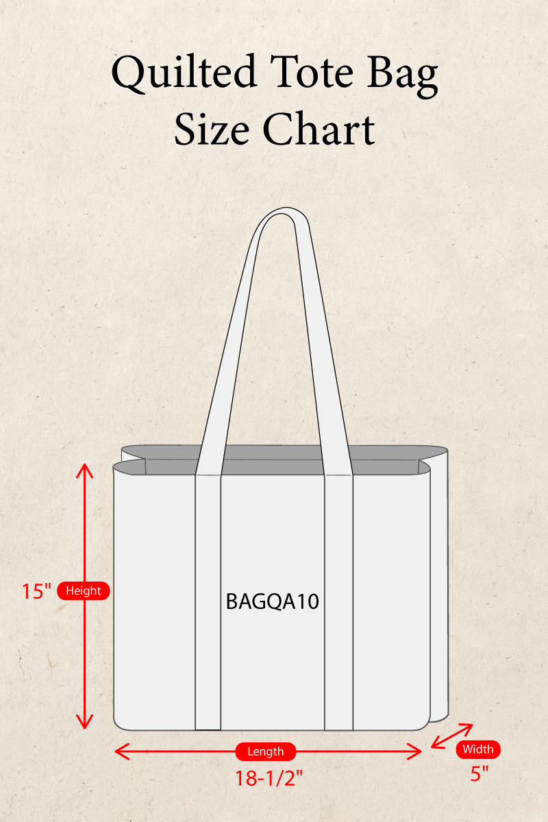 POL Black and White Tote Bag