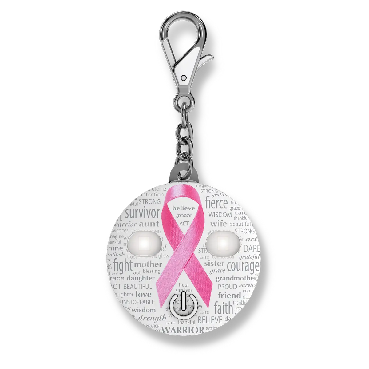 Breast Cancer Awareness Purse Light