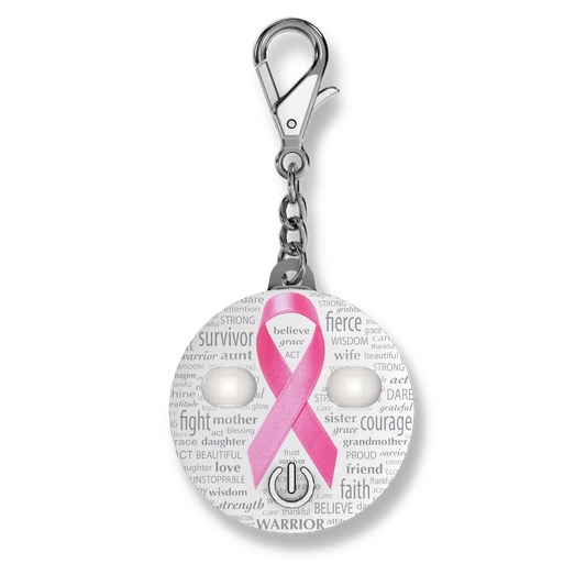 Breast Cancer Awareness Purse Light