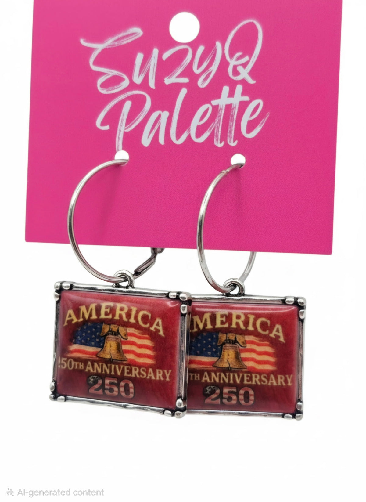 America 250th Anniversary Earrings