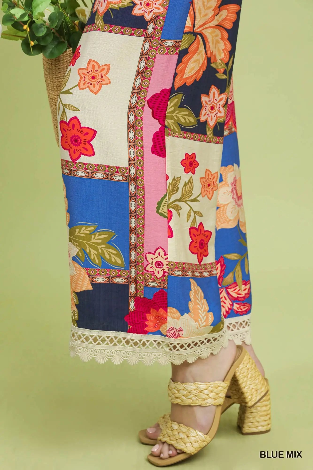 UMGEE Abstract Patchwork Pants *PREORDER*