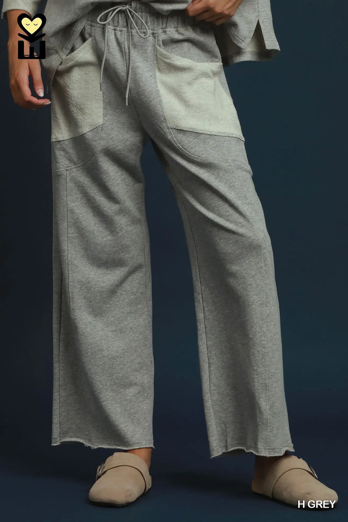 UMGEE H Grey French Terry Pants