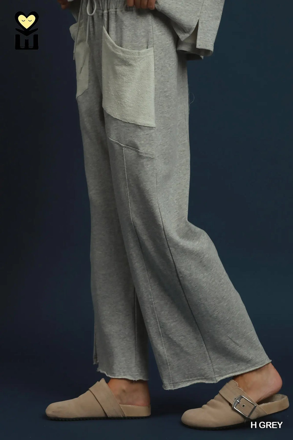 UMGEE H Grey French Terry Pants