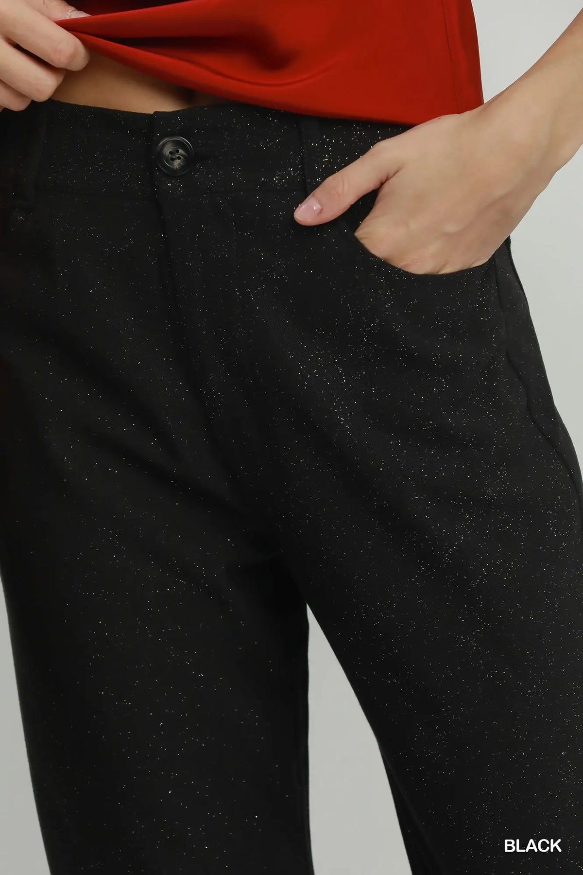 UMGEE Black Shimmer Pants