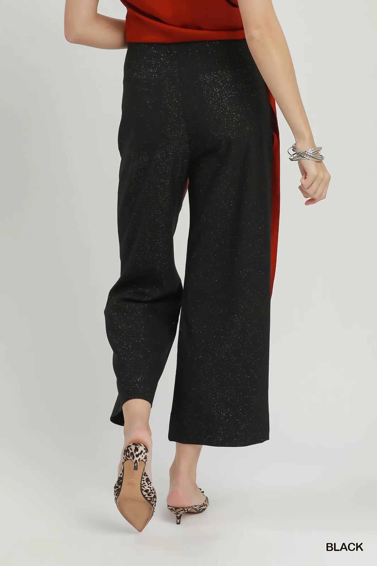 UMGEE Black Shimmer Pants