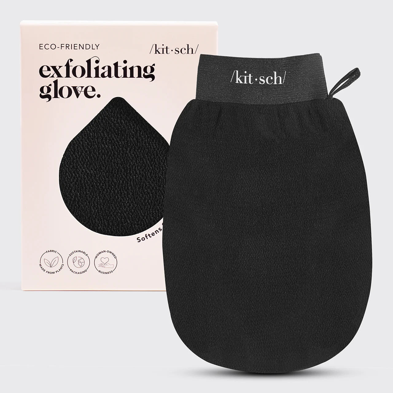KITSCH Black Exfoliating Glove