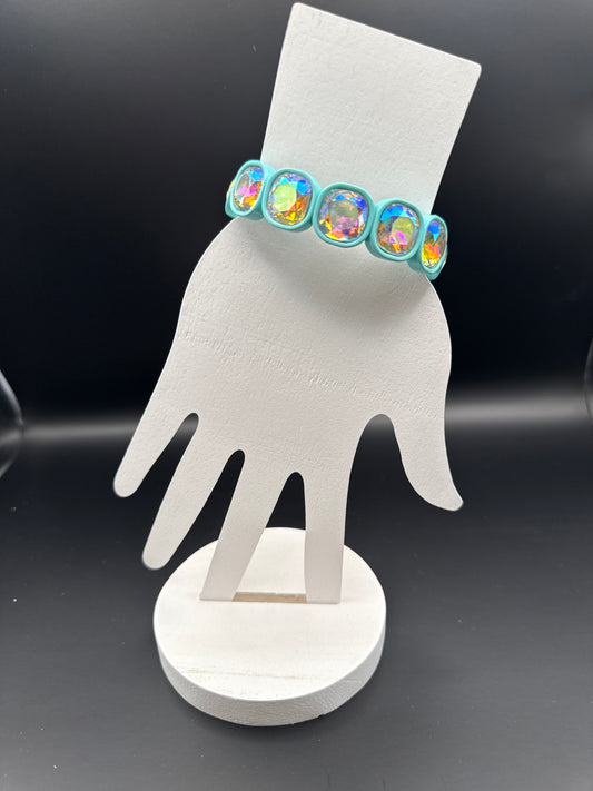Turquoise AB Stone Bracelet