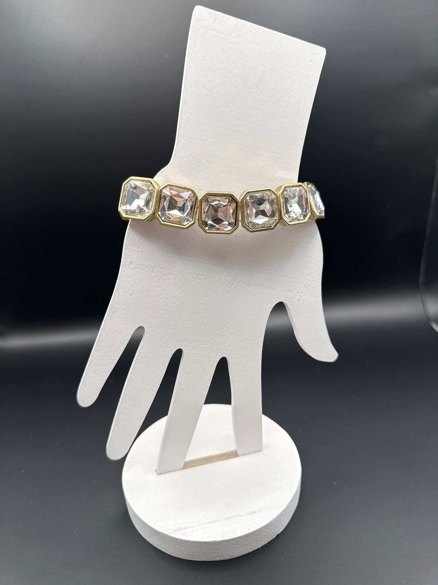 Crystal Gold Bracelet
