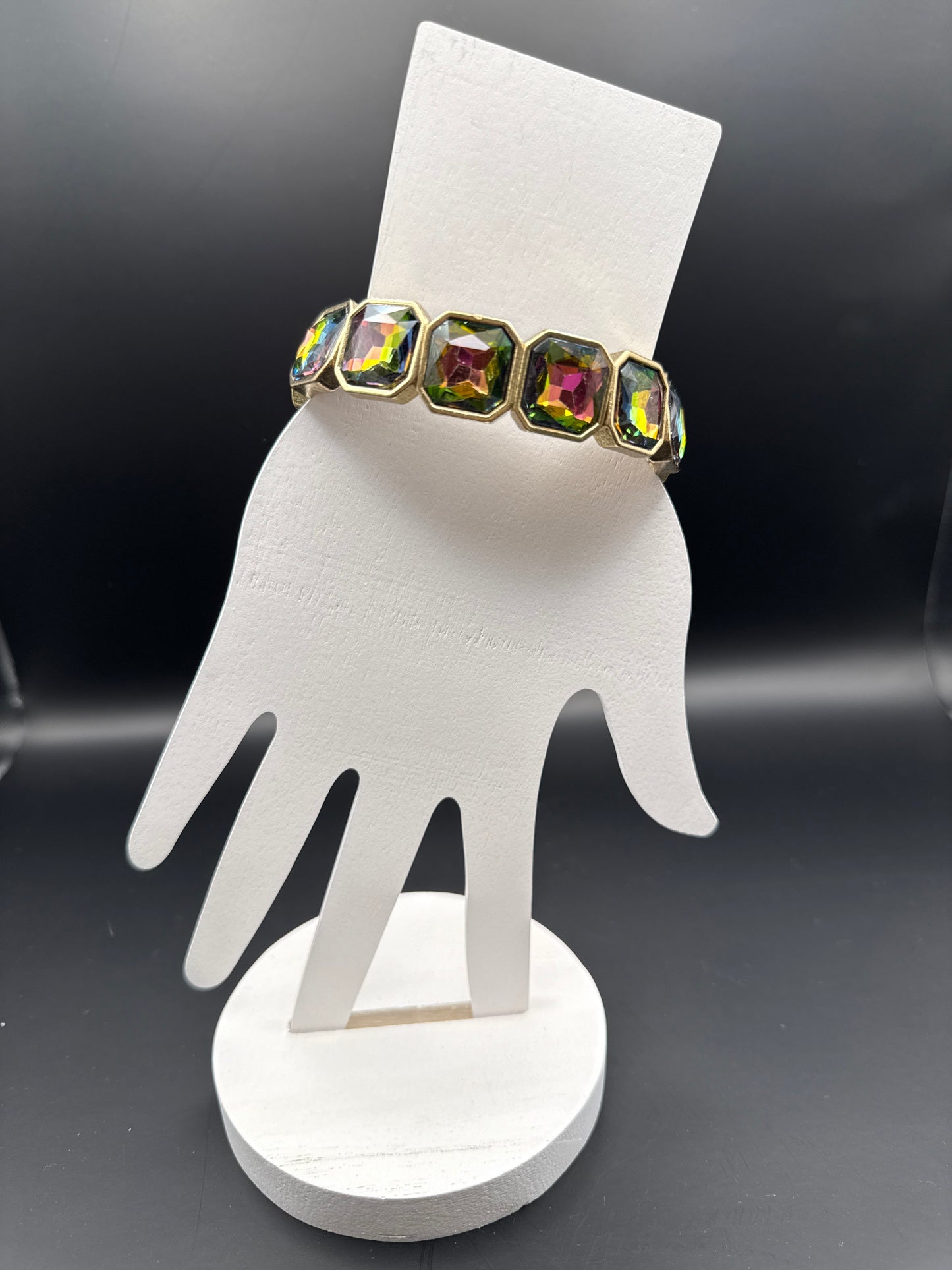 Volcano Stone Gold Bracelet