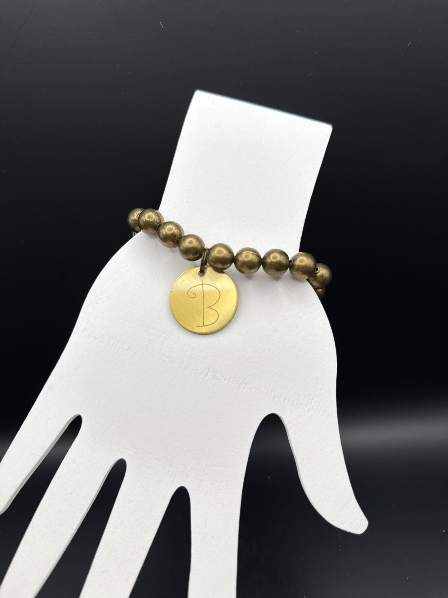 Gold Initial Bracelet
