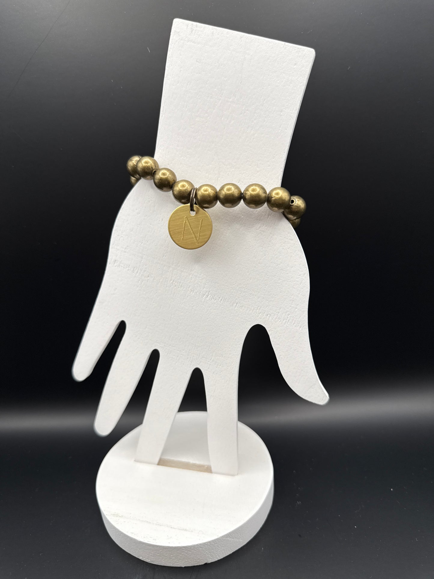 Gold Initial Bracelet
