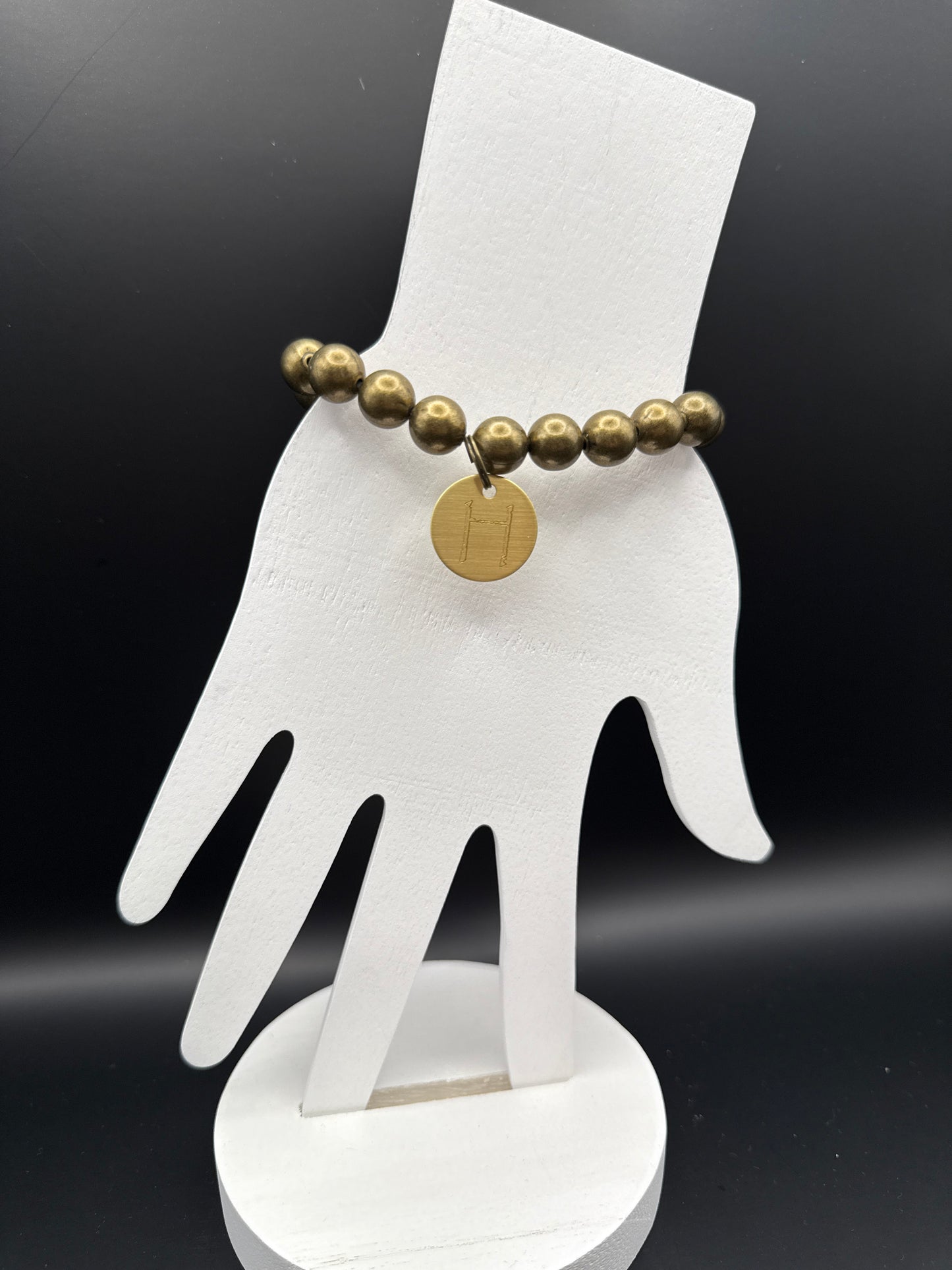Gold Initial Bracelet