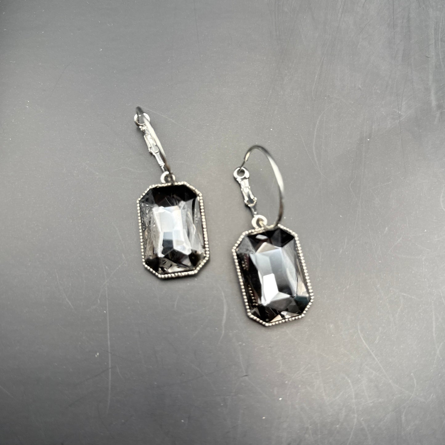 Smoke Stone Earrings