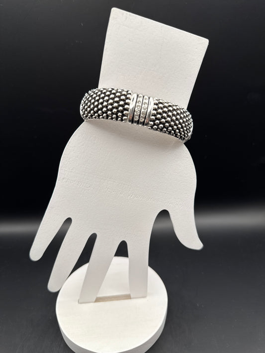 ALICE Silver Inspired Bubble Bracelet
