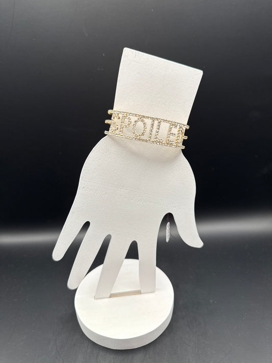 ALICE Spoiled Memory Wire Cuff Bracelet