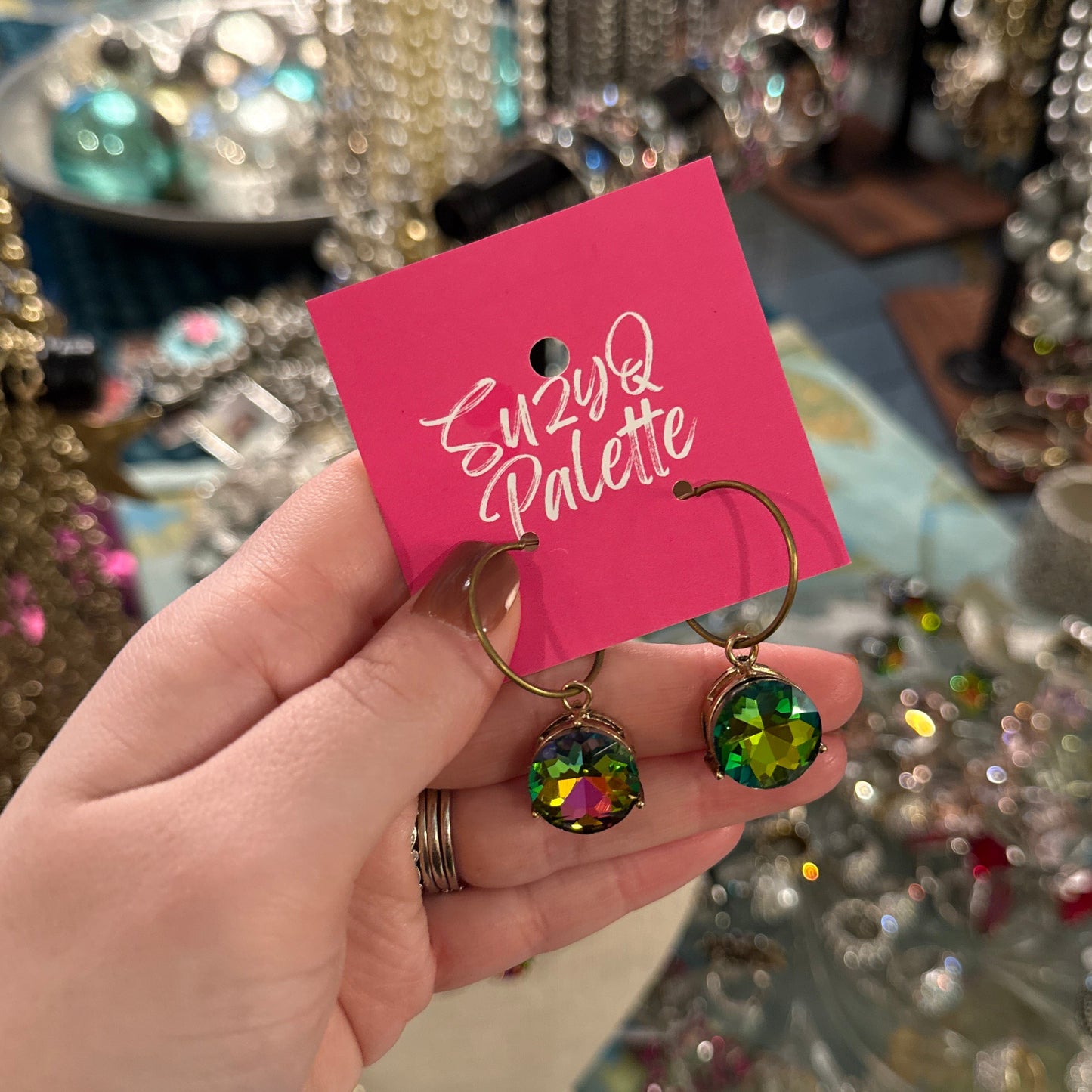 ALICE Volcano Dime Earrings