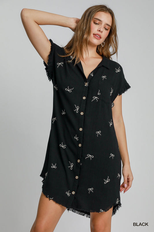 UMGEE Short Sleeved Shirt Dress