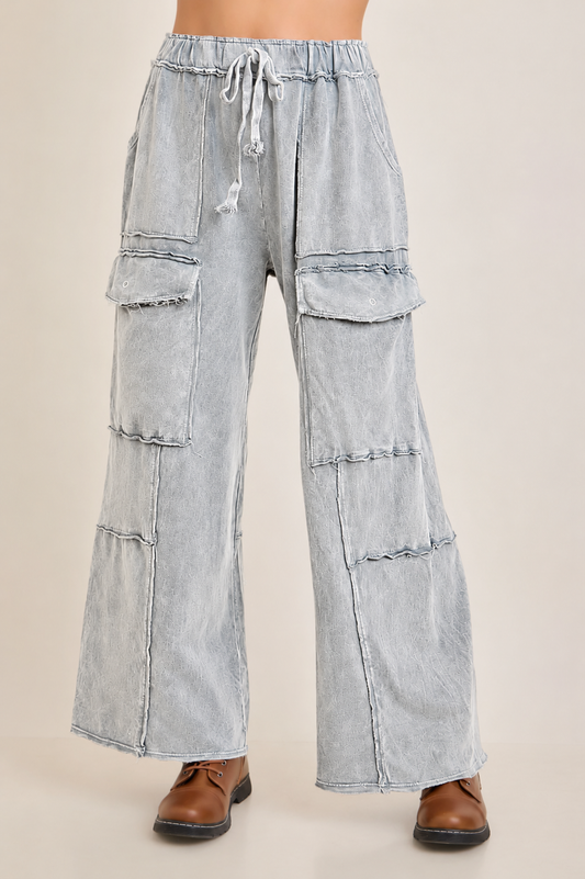 J HER Silver Grey Cargo Pants