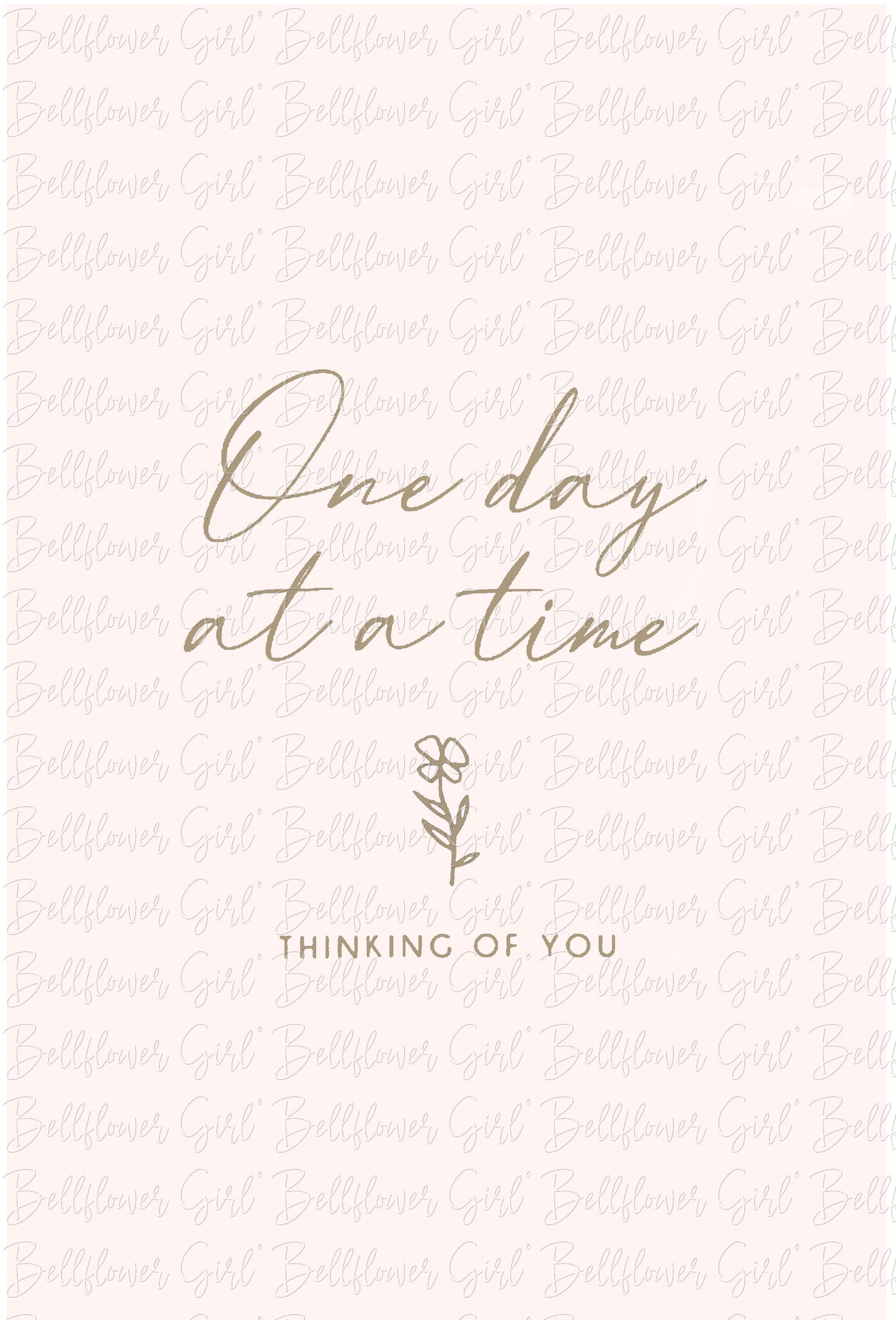 One Day at a Time Card