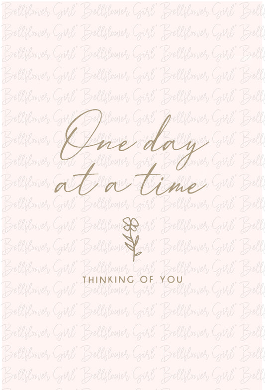 One Day at a Time Card
