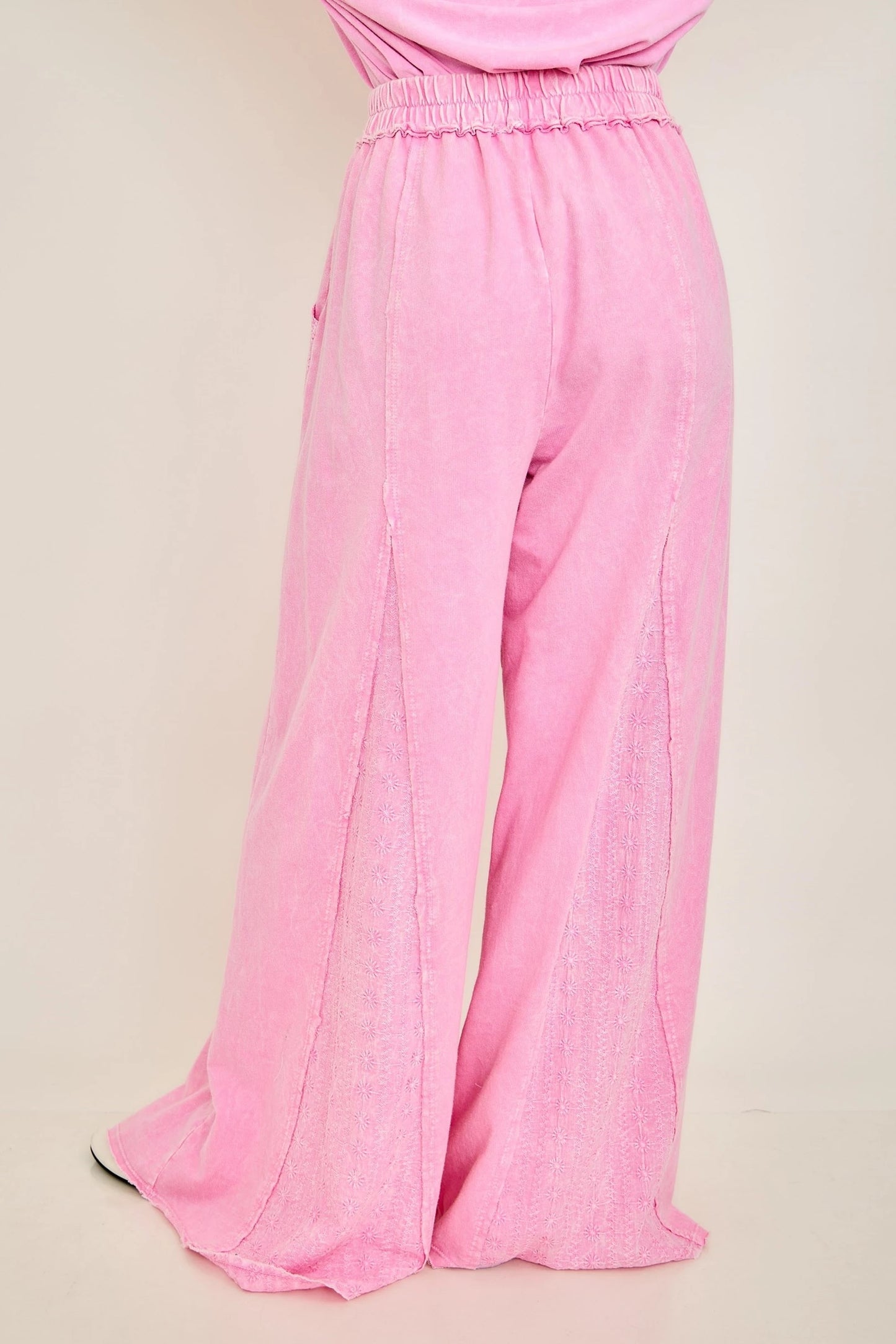 J Her Bubble Gum Eyelet Flare Set