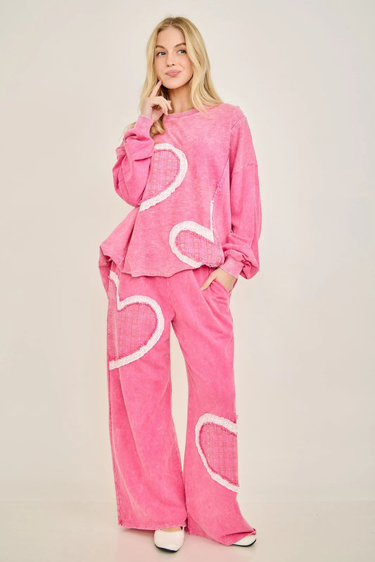 J Her Heart Hot Pink Set