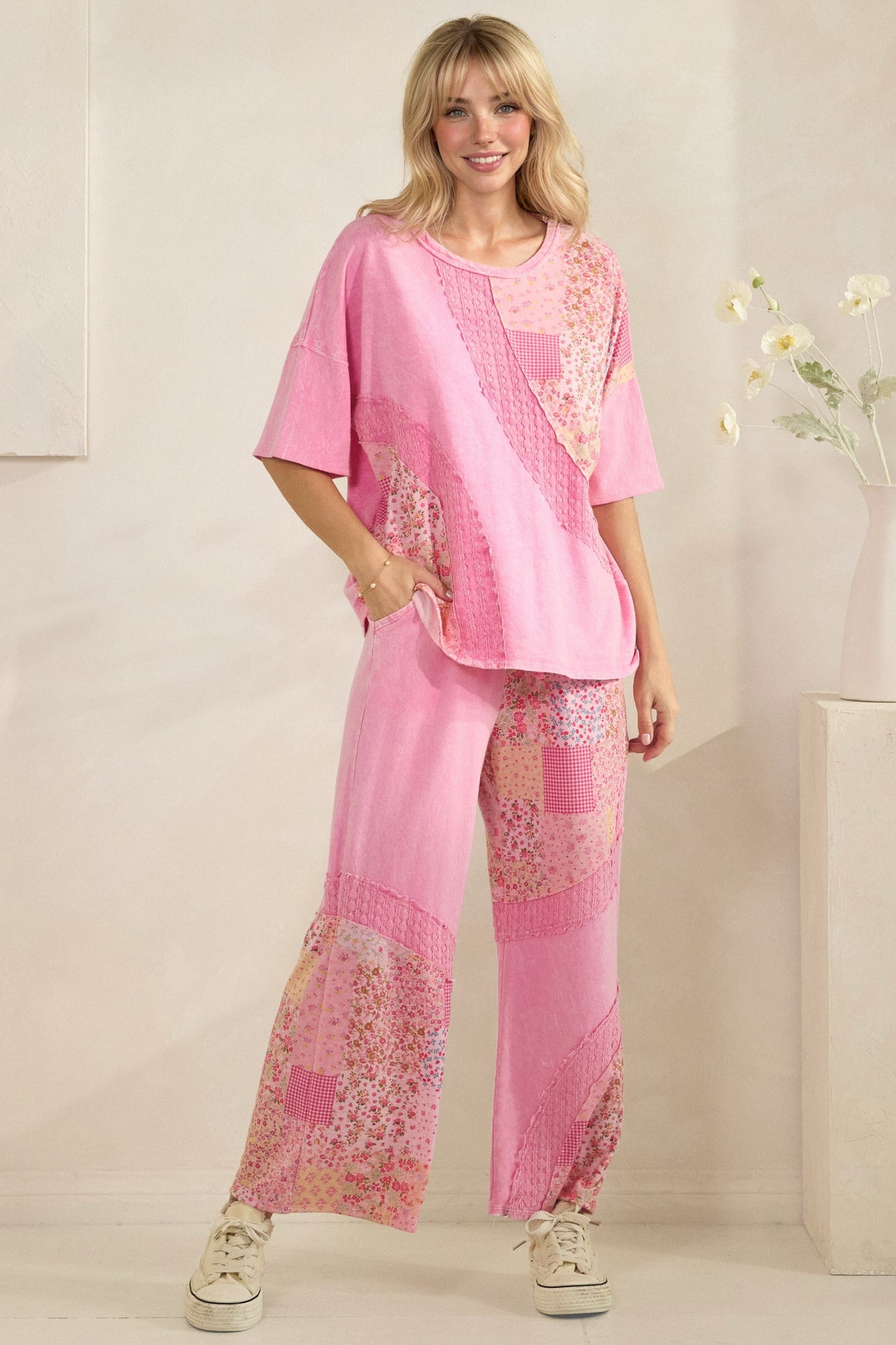 J Her Bubblegum Patchwork Set