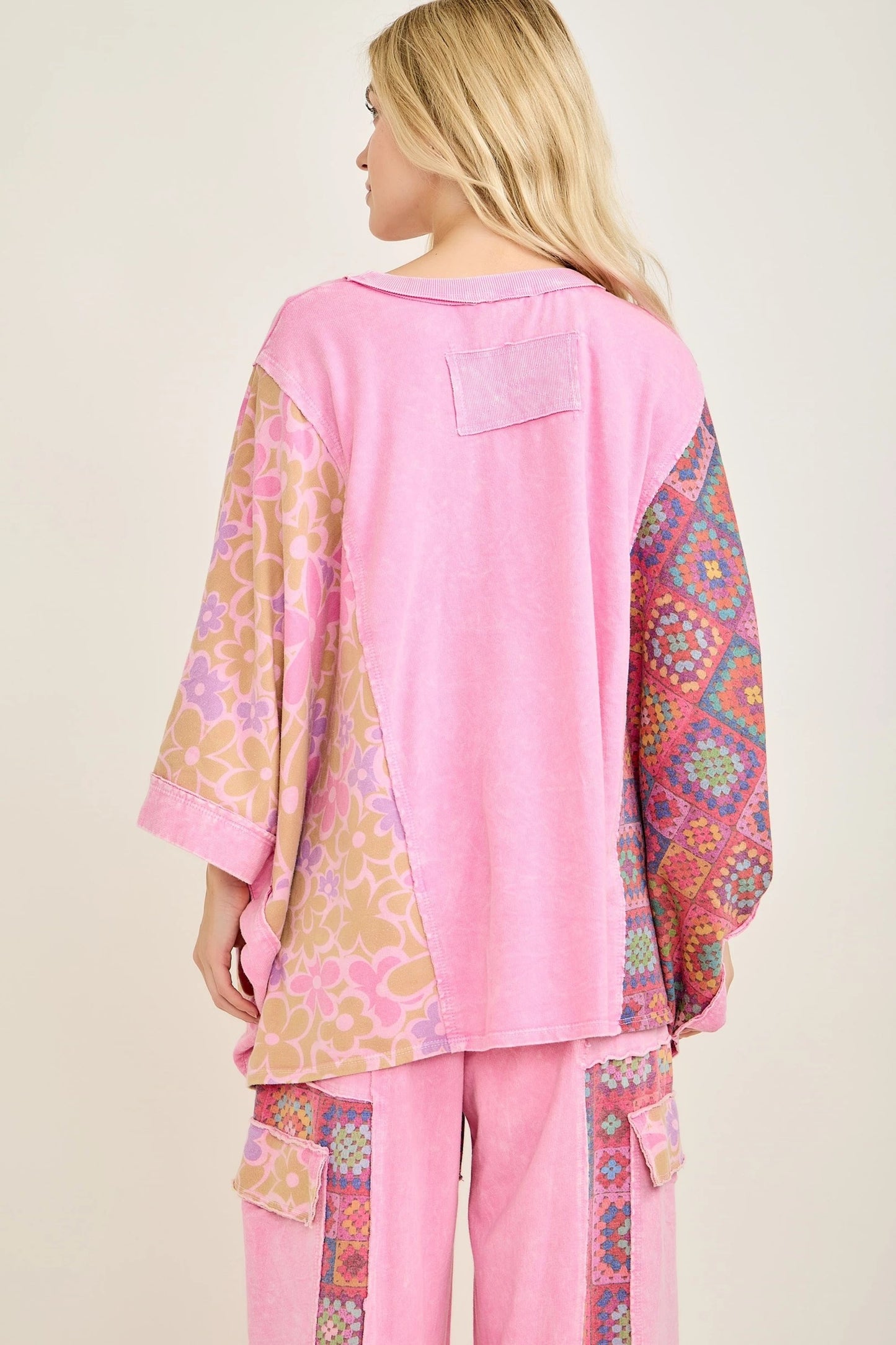 J Her Bubble Gum Crochet Floral Set