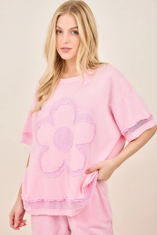 J HER Cotton Candy Daisy Top